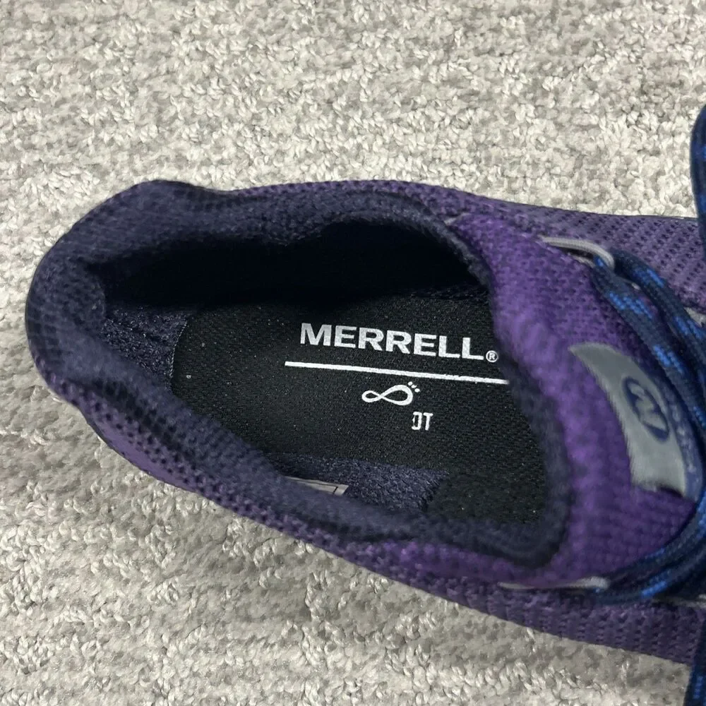 Merrell Shoes Womens 9 Move Glove Acia Purple Vibram Barefoot Running Minimalist